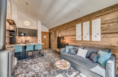 Arc-1950 Apartment | Arc 1950 -Charming 2/4 person apartment in a ski in/ski out hotel residence