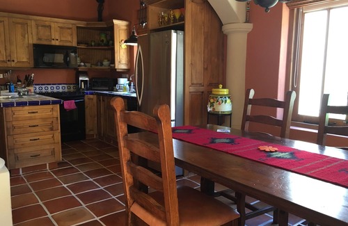 Nopolo Villa | Artfully decorated villa steps from the beach and golf course in Loreto Bay.