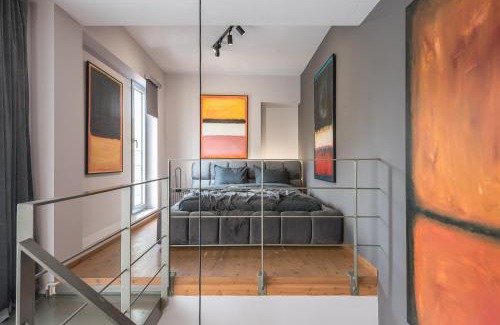 Gazi Apartment | Artsy Urban Loft in Athens