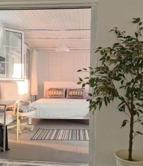 Nea Chalkidona Apartment | Athens city view loft on a budget