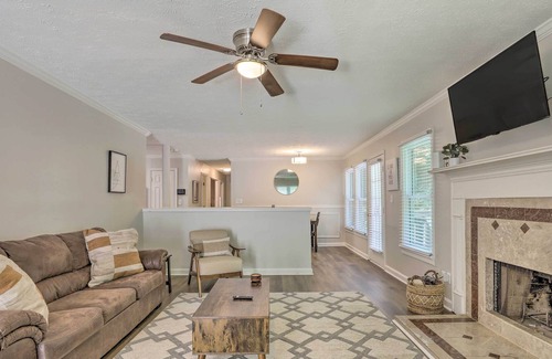 Collier Heights House | Atlanta Home w/ Fireplace < 7 Mi to Downtown!