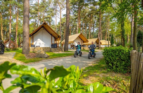Zutendaal RV Rental | Attractive Tent Lodge Maastricht at 16 km
