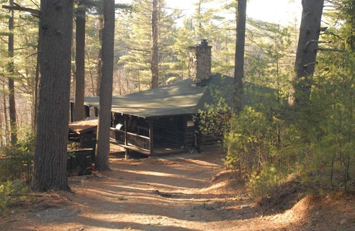 Jay Cabin | Authentic Log Cabin, Secluded Site on the Ausable River