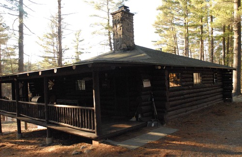 Jay Cabin | Authentic Log Cabin, Secluded Site on the Ausable River