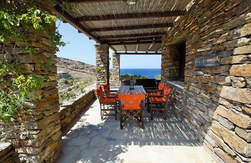 Pisses Apartment | Authentic self-contained Aegean apartment, waterfront, peaceful location, sea view