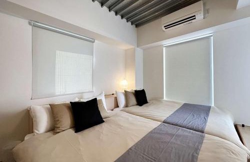 Hiroshima City Centre Apartment | b hotel Arts Dobashi - Modern 1 BR apartment good for 6 people