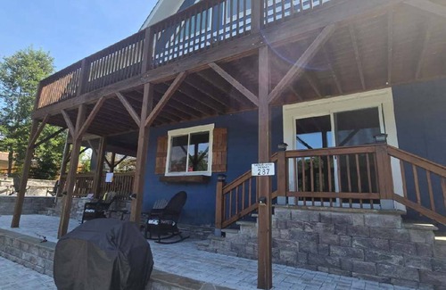 New London House | Badin Lake Retreat w/Dock & Hot Tub!