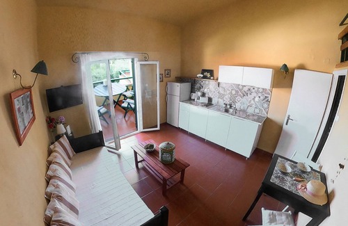 Sithonia Condo | Balcony and garden right on the sea far from mass tourism