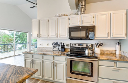 Adelma Beach House | Balcony w/Bay Views: Family Gem in Port Townsend