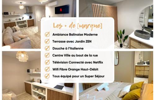 Villeneuve-sur-Lot Apartment | Bali Room - Espace Zen au cœur de la ville !