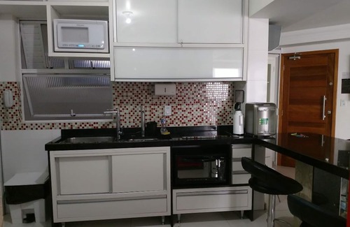 Centro Apartment | Balneario Camboriu/3 bedrooms/4 ares-cond/Sea Front/Barbecue/Foot to sand