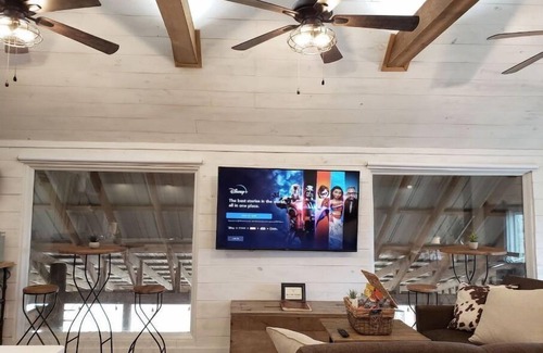 Pflugerville House | Barn Loft Living at a Texas Longhorn Mini Ranch