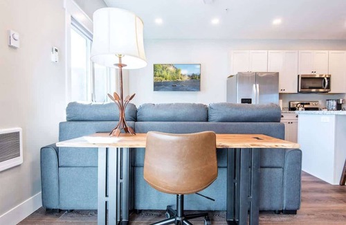 Swan Valley Condo | Basecamp Stays: Mtn Views, Patio, & South Fork Fun