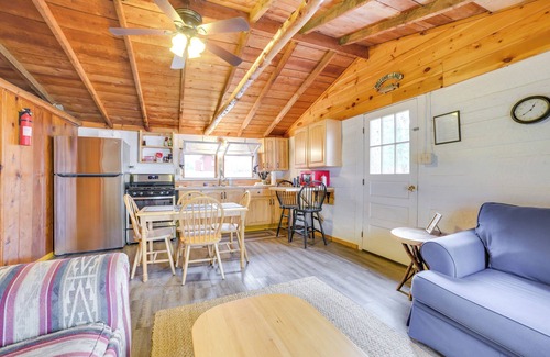 Levering Cabin | Beach + Game Room Access: Lakefront Levering Cabin