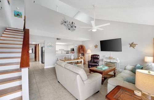 Port Canaveral House | Beach House 2-bedroom townhome directly across from the beach!