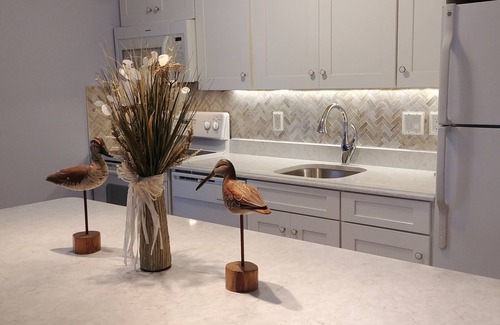 North End Condo | Beach/Ocean Views, Steps To Beach, 5 Min. Walk to Rides & Food, 2 Parking Spaces