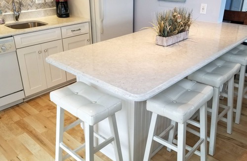 North End Condo | Beach/Ocean Views, Steps To Beach, 5 Min. Walk to Rides & Food, 2 Parking Spaces