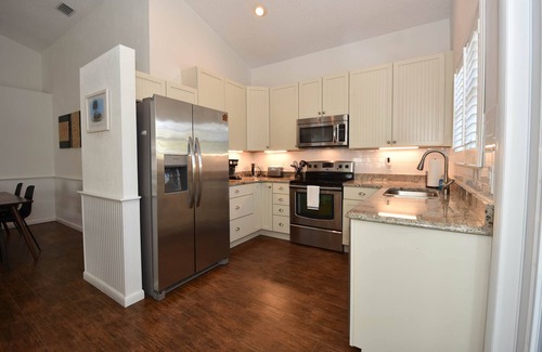 Palm Coast House | Beach Steps Away, Fenced Yard, Bikes & Pets OK!