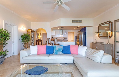 Douglas Condo | Beachfront 2 bedroom apartment with great views of the Caribbean Sea