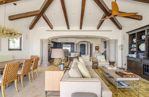 Buzzards House | Beachfront 4BD Villa with a Wrap Around Upper Terrace and a Private Pool