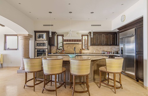 Buzzards House | Beachfront 4BD Villa with a Wrap Around Upper Terrace and a Private Pool