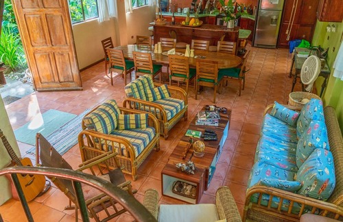 Esterillos Oeste House | BEACHFRONT HAVEN OFFERS JOYFUL ONE OF A KIND HOLIDAY JUST STEPS FROM THE OCEAN