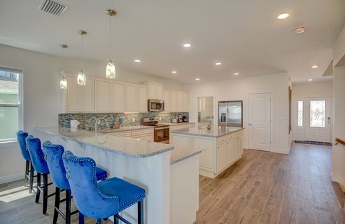 Flagler Beach House | Beachfront retreat w views, games, hot tub & more!