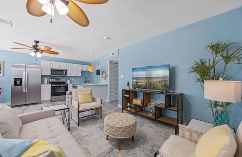 Port Canaveral Apartment | Beachside Escape – 3BR Space, Walk to Sand