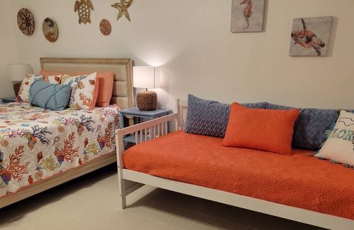Sea Dunes Condo | Beachside Getaway*Sea Woods New Smyrna Beach* Directly across street from beach!