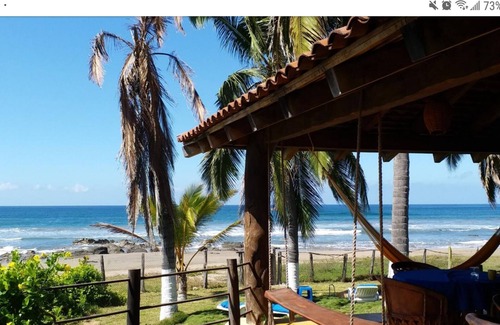 Troncones House | Beachside Palapa House in La Majahua beach, next to Troncones, Ixtapa region