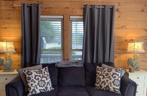 Rutherfordton Cabin | BearCub Cabin Mountain View with Fireplace