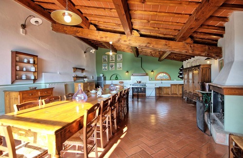 San Donato in Collina Villa | Beautiful private villa with WIFI, private pool, A/C, TV and panoramic view, close to Florence