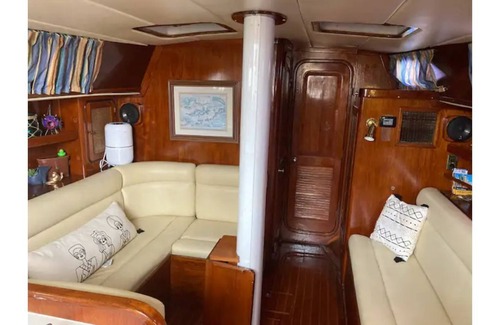 Southwind Boat Rental | Beautiful 50 ft Sailboat at Dock - Amazing Views