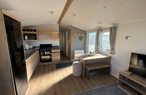 Walton on the Naze House | Beautiful 8 berth caravan with decking at Naze Marine Holiday Park ref 17344BR