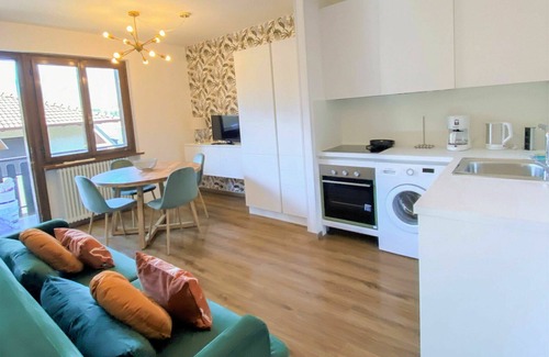 Molina di Ledro Apartment | Beautiful apartment for 5 people with pool, WIFI, TV, balcony and pets allowed