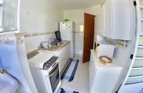 Praia Grande Apartment | Beautiful apartment in Praia Grande-Ubatuba with sea view and gourmet balcony
