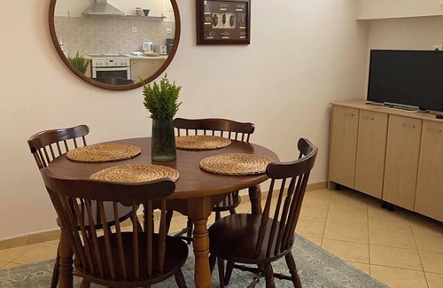 Stoupa Apartment | Beautiful Basement Apartment with Private Terrace