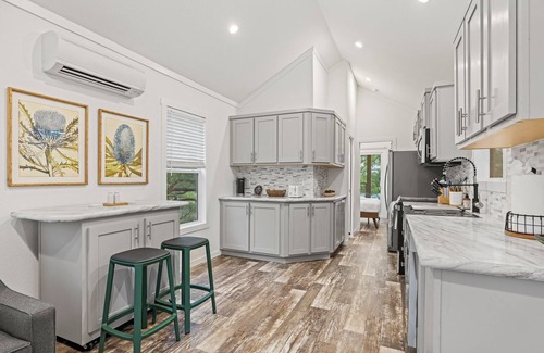 Fredericksburg Cabin | Beautiful Classic Cabin at the SKYE Texas Hill Country Resort!
