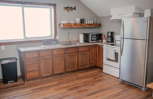 Devils Lake Apartment | Beautiful, Cozy Loft in Devils Lake!