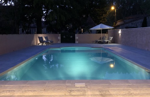Pessac-sur-Dordogne House | Beautiful riverfront cottage with private pool.