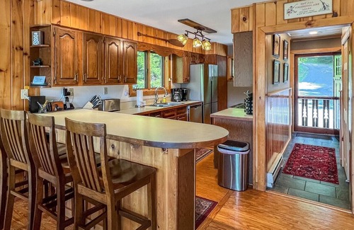 Old Forge House | Beautiful Home on 4th Lake with Gorgeous Lake Views & Private Dock