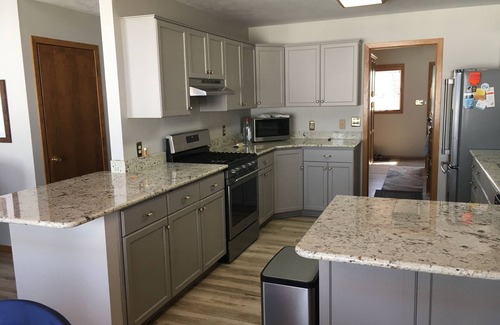 Orleans House | Beautiful home on quiet and family oriented Spirit Lake with fantastic sunsets!