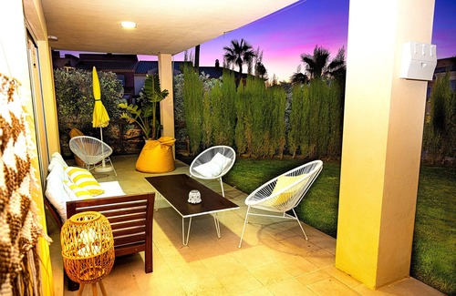 Atlanterra House | Beautiful house with wonderful porch and private garden.