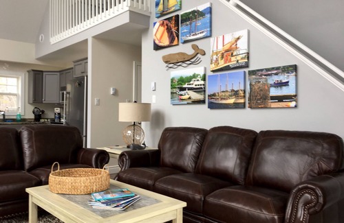 Salsbury Cove Ski Chalet | Beautiful In The Woods Bar Harbor Chalet sleeps 8