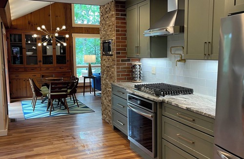 Boothbay Harbor Ski Chalet | Beautiful Lakefront home with private dock - close to everything.
