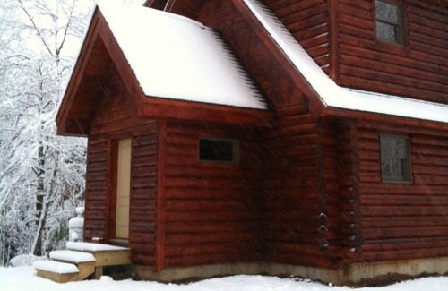 Carrabassett Valley House | Beautiful new Log Home - Sugarloaf