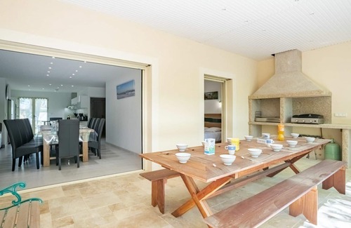 Saint-Paul-en-Born House | Beautiful private villa for 10 guests with A/C, WIFI, TV, terrace and pets allowed
