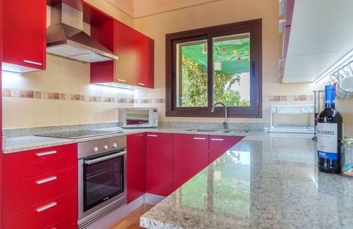 Santa Margalida Villa | Beautiful private villa with A/C, private pool, WIFI, TV, patio, panoramic view and parking