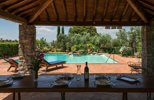 Scansano House | Beautiful private villa for 6 guests with private pool, A/C, TV, terrace, panoramic view and par.
