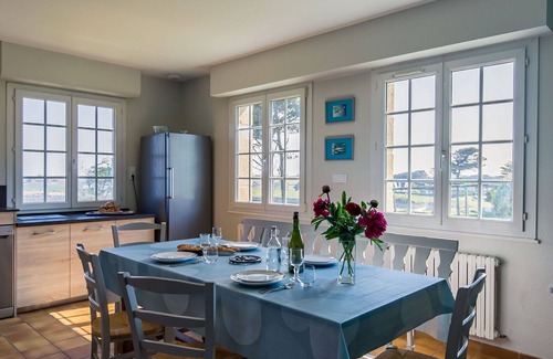 Landunvez House | Beautiful private villa for 8 guests with WIFI, TV, terrace and parking